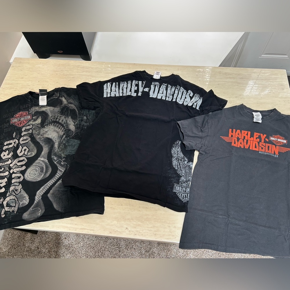 Harley-Davidson men’s size large lot